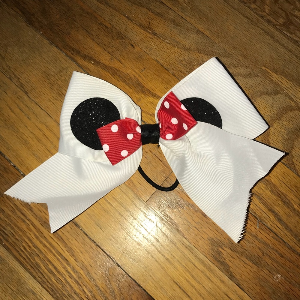 Minnie Mouse Cheer Hair Bow